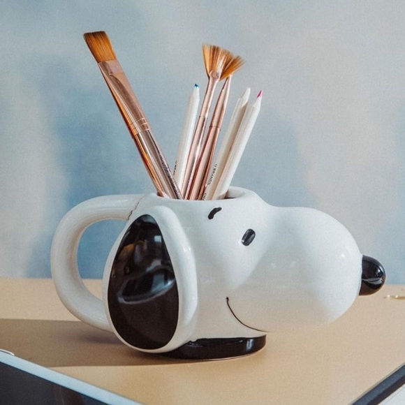 Super Cute Peanuts Snoopy 3D Sculpted Large Ceramic Mug  20oz  - NEW - Picture 14 of 15